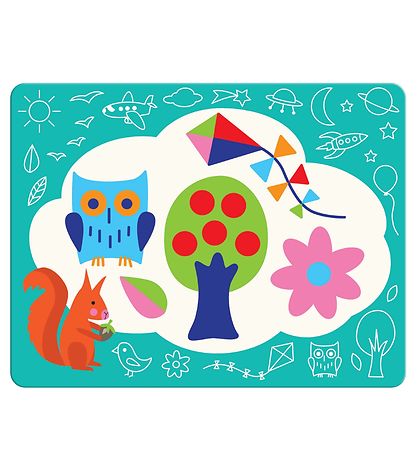 Djeco Creation Set - Magic Coloring - Blå