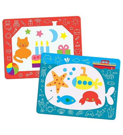 Djeco Creation Set - Magic Coloring - Blå