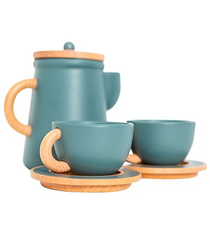 MaMaMeMo Set - Wood - Emerald Green