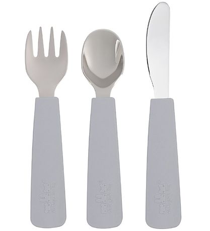 We Might Be Tiny Besteck - 3 Teile - Grey