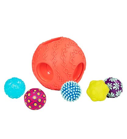 B. toys Activity Toy Toys - 6 Balls - Ballyhoo