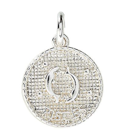Me&My BOX Necklace w. Zodiac Signs - Fish - Silver Plated