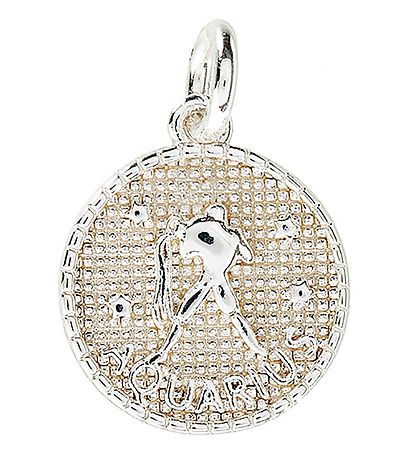 Me&My BOX Necklace w. Zodiac Sign - Aquarius - Silver Plated