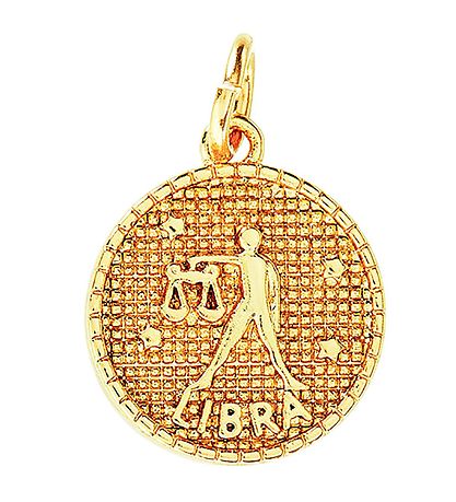 Me&My BOX Necklace w. Zodiac Sign - Weight - Gold Plated