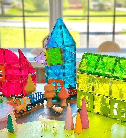 Magna-Tiles Segulsett - 110 Partar - Metropolis