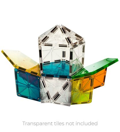 Magna-Tiles Magnet Expansion Set - 8 Parts - Hexagons