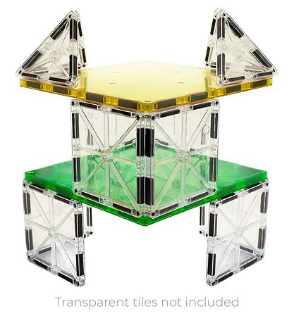 Magna-Tiles Magnet Expansion Set - 8 Parts - Rectangles