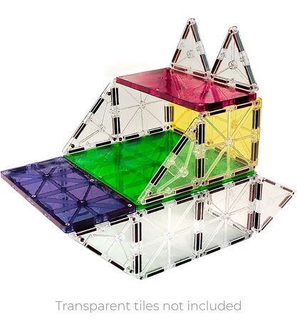 Magna-Tiles Magnet Expansion Set - 8 Parts - Rectangles
