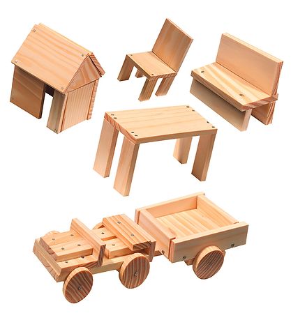 SES Creative Byggset - Trä