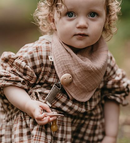 BIBS Teething Bib - Bandana - Dark Oak