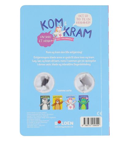 Forlaget Bolden Book - Come and Hug: Little Unicorn - Danish