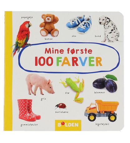 Forlaget Bolden Kirja - Ensimmäiset 100 Värit - tanskalainen