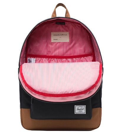 Herschel Backpack - Heritage Youth X- Large - Black/Saddle Brown