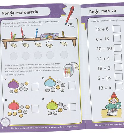Forlaget Bolden Aktiivisuuskirja - Pelaa ja opi: matematiikka - 