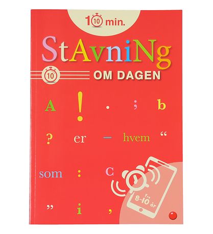 Forlaget Bolden Activity Book - 10 Minutes of Spelling a Day