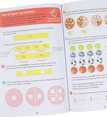 Forlaget Bolden Book - 10 Minutter Matematik Om Dagen - Danish
