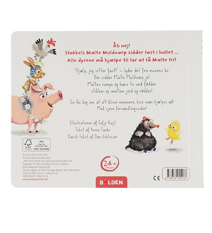 Forlaget Bolden Book - Oh No, I'm Sitting Fast - Danish