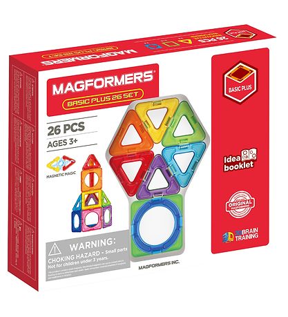 Magformers Segulsett - Basic Plús - 26 Partar