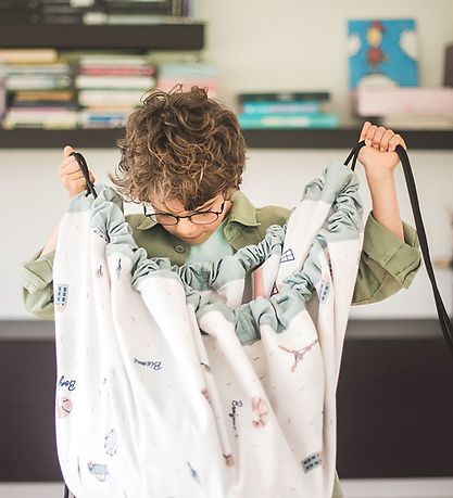 Play&Go Toy Storage Bag Blanket - Ø140 - Paris Map