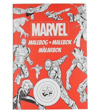 Karrusel Forlag Colouring Book - Marvel