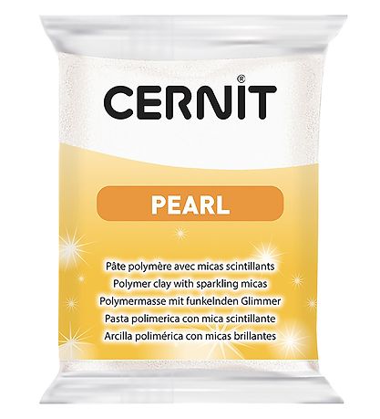Cernit Fjölliða Leir - Pearl - Hvítt