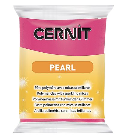 Cernit Fjölliða Leir - Pearl - Magenta