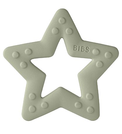 BIBS Teether - Star - Sage