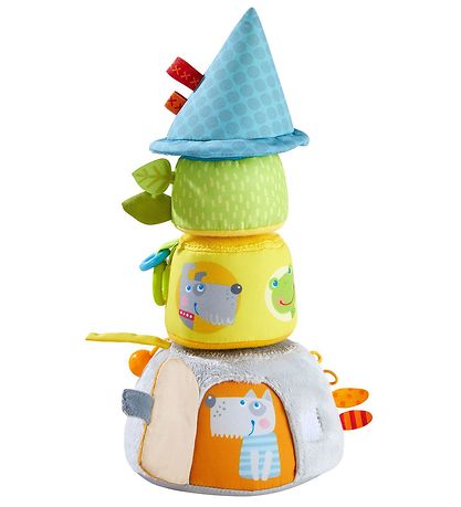 HABA Stacking Blocks - Animal Tree - Multicolour