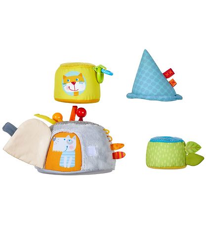 HABA Stacking Blocks - Animal Tree - Multicolour