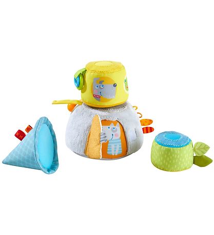 HABA Stacking Blocks - Animal Tree - Multicolour