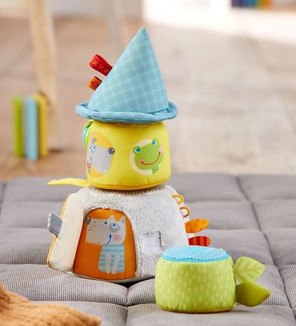 HABA Stacking Blocks - Animal Tree - Multicolour