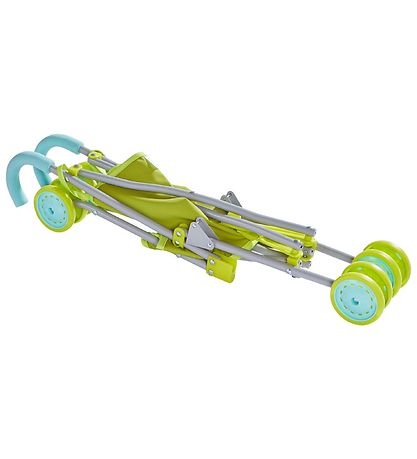 Poussette de Poupée HABA - Pliable - Vert/Bleu Clair