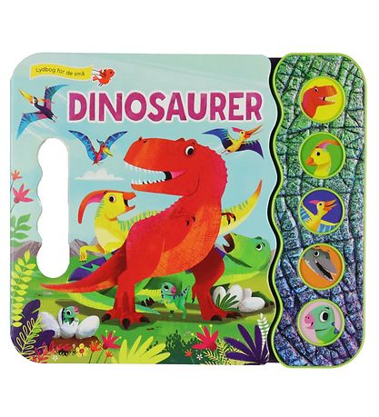 Alvilda Book - Lydbog for de små - Dinosaurer - Danish