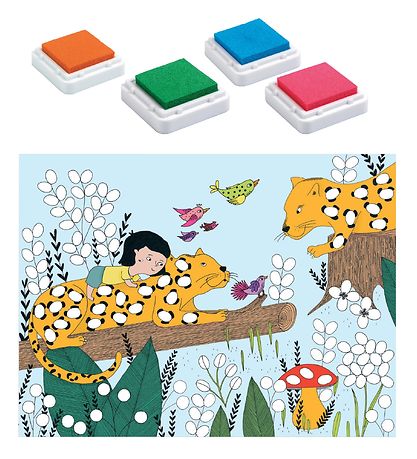 Djeco Farbe - Set - Jungle