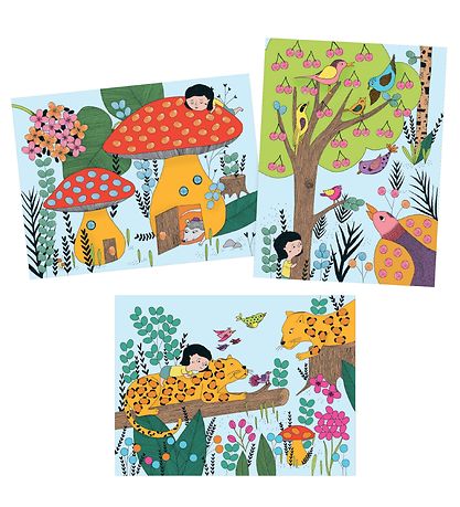 Djeco Farbe - Set - Jungle