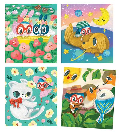 Djeco Mini Diamonds - Set - Artistic Diams - Friendships