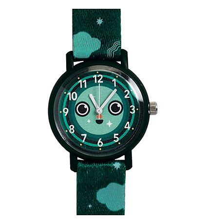 Djeco Armbanduhr - Montre Night - Schwarz/Grün