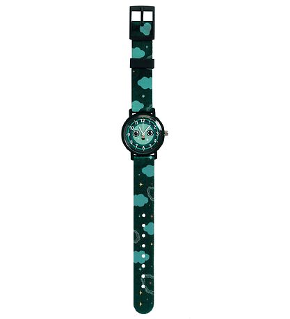Djeco Armbanduhr - Montre Night - Schwarz/Grün