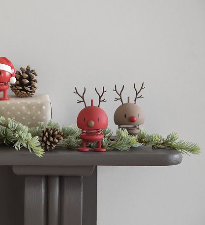 Hoptimist Small Soft Hreindýr Bumble - 9 cm - Choco