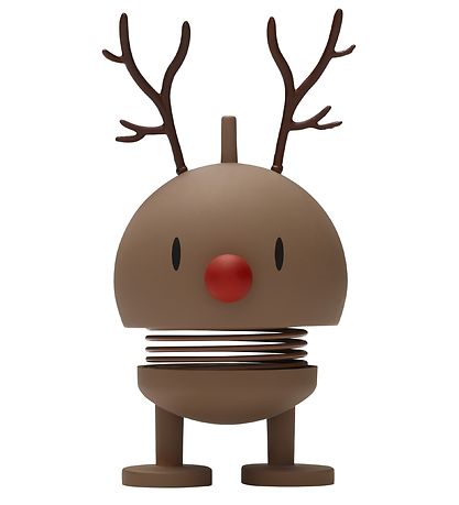 Hoptimist Small Soft Hreindýr Bumble - 9 cm - Choco