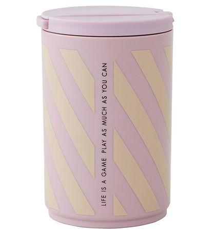 Design Letters Bolli M. sogrör - Kids - 330 ml - Fjólublátt St