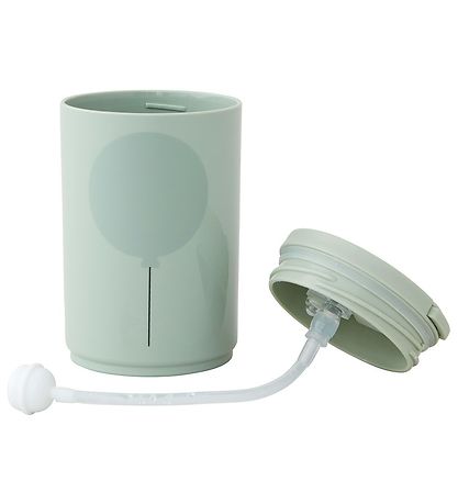 Design Letters Bolli M. sogrör - Kids - 330 ml - Green Ballo
