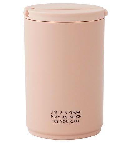 Design Letters Bolli M. sogrör - Kids - 330 ml - Duftbleikt Ball