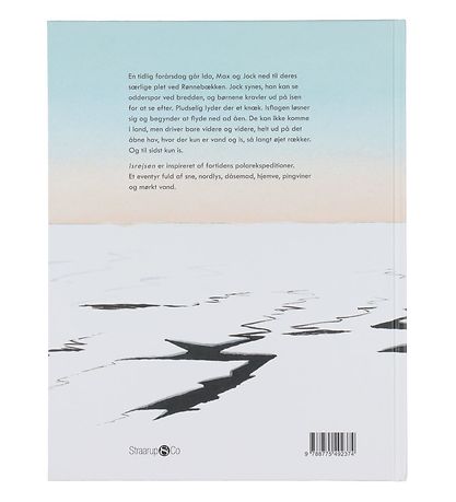 Straarup & Co Bók - Ísferðin - Danskur
