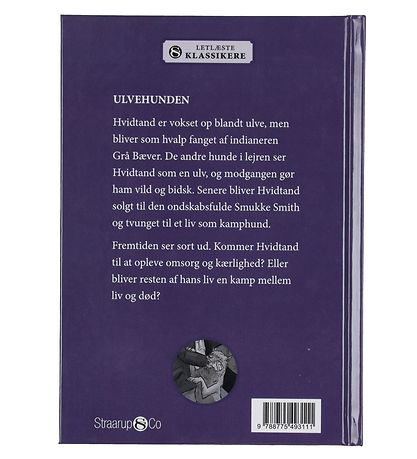 Straarup & Co Book - Easy to read Classics - Ulvehunden - Danish