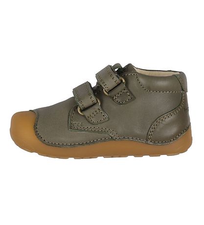 Bundgaard Fyrstu skórnir - Petit Velcro - Army