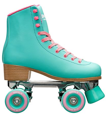 Impala Rollerskates - Quad Skate - Aqua/Pink