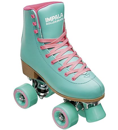 Impala Rollerskates - Quad Skate - Aqua/Pink