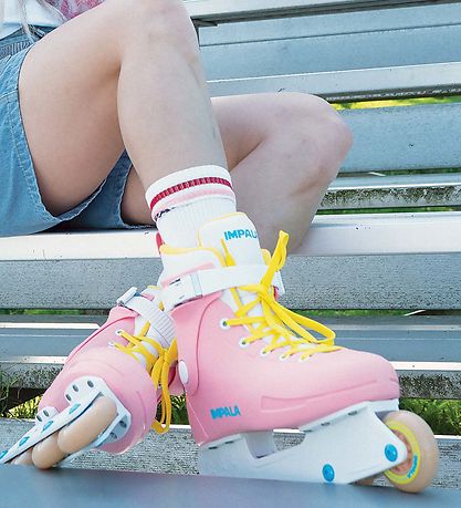 Impala Rollerskates - Lightspeed Inline - Pink/Yellow - Inline