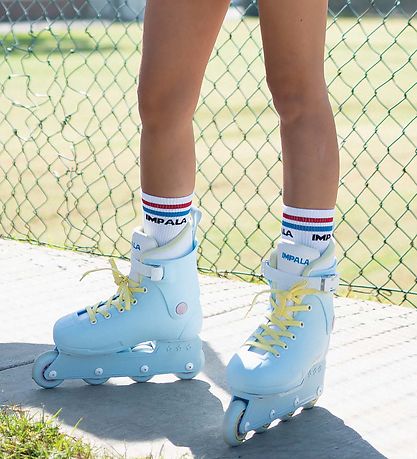 Impala Rollerskates - Lightspeed Inline - Sky Blue/Light Yellow